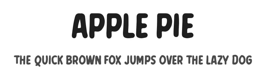 Apple Pie by Hanna Bie — Script Handwritten Font