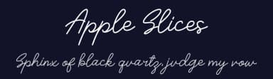 Apple Slices by Prioritype Co — Script Handwritten Font — thumbnail 2