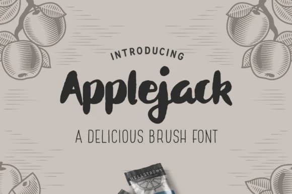 Applejack Font by daniel.feldt — Script Handwritten Font