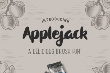 Applejack Font by daniel.feldt — Script Handwritten Font — thumbnail 1
