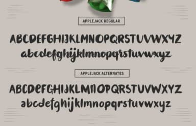 Applejack Font by daniel.feldt — Script Handwritten Font — thumbnail 3