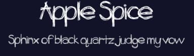 Apple Spice by Designs by Brielle — Script Handwritten Font — thumbnail 2