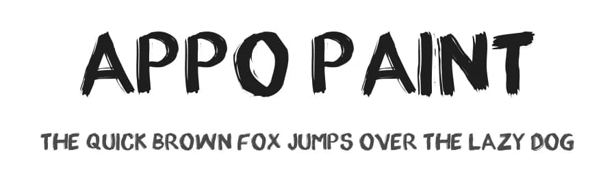 Appo Paint by Grafito Design — Script Handwritten Font — preview 1