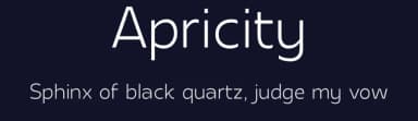 Apricity by UkiyoMoji Fonts — Sans Serif Font — thumbnail 2