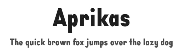 Aprikas by Studio Typo — Sans Serif Font
