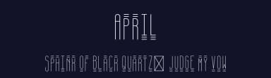 April by VPcreativeshop — Sans Serif Font — thumbnail 2