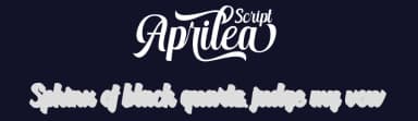 Aprilea by Debut Studio — Script Handwritten Font — thumbnail 2