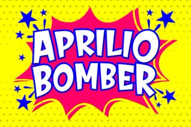 Aprilio Bomber Font by Keithzo (7NTypes) — Script Handwritten Font — thumbnail 1