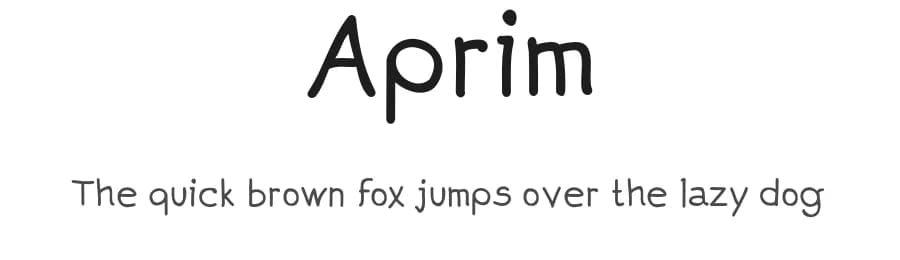 Aprim by Marco Aguayo — Script Handwritten Font — preview 1