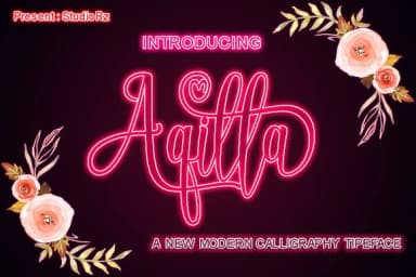 Aqilla Font by BungCu.id — Script Handwritten Font — thumbnail 1