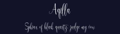 Aqilla by Studiorazi — Script Handwritten Font — thumbnail 2