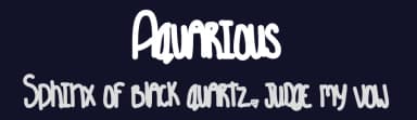 Aquarious by Des Gomez — Script Handwritten Font — thumbnail 2