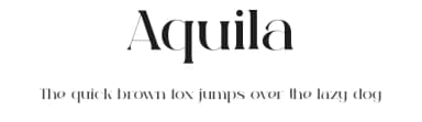 Aquila by Tokopress — Serif Font — thumbnail 1