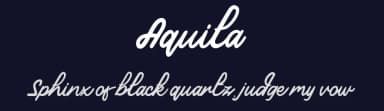 Aquila by Typotopia Studio — Script Handwritten Font — thumbnail 2