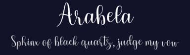Arabela by Aqeela Studio — Script Handwritten Font — thumbnail 2