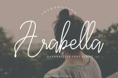 Arabella Font by zerofivestudio — Script Handwritten Font — thumbnail 1