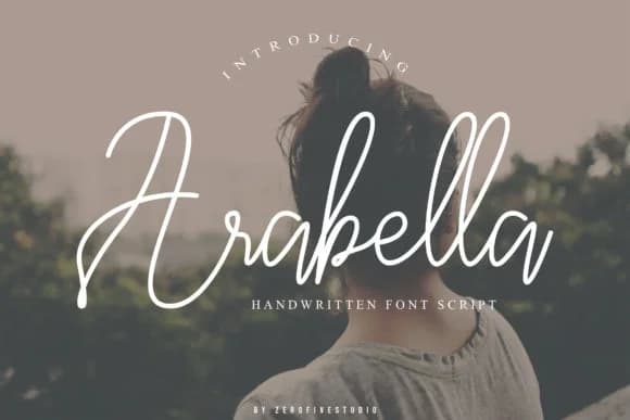 Arabella Font by zerofivestudio — Script Handwritten Font