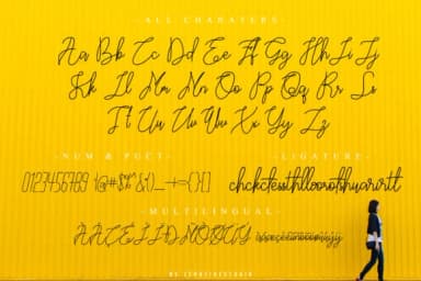 Arabella Font by zerofivestudio — Script Handwritten Font — thumbnail 2