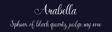 Arabella by my sunday — Script Handwritten Font — thumbnail 2