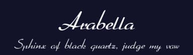 Arabella by Dieter Steffmann — Script Handwritten Font — thumbnail 2