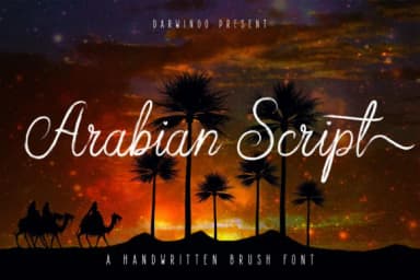 Arabian Script Font by Royaltype — Script Handwritten Font — thumbnail 1