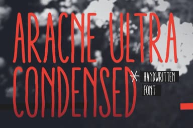 Aracne Ultra Condensed Font by antipixel —  Font — thumbnail 1