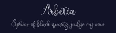 Arbetia by IM Studio — Script Handwritten Font — thumbnail 2