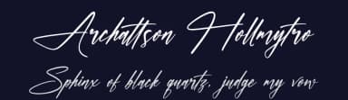 Archattson Hollmytro by Letterena Studios — Script Handwritten Font — thumbnail 2