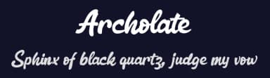 Archolate by Salamahtype.com — Script Handwritten Font — thumbnail 2