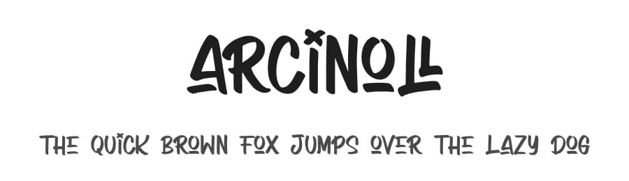 Arcinoll by Almarkhatype — Script Handwritten Font
