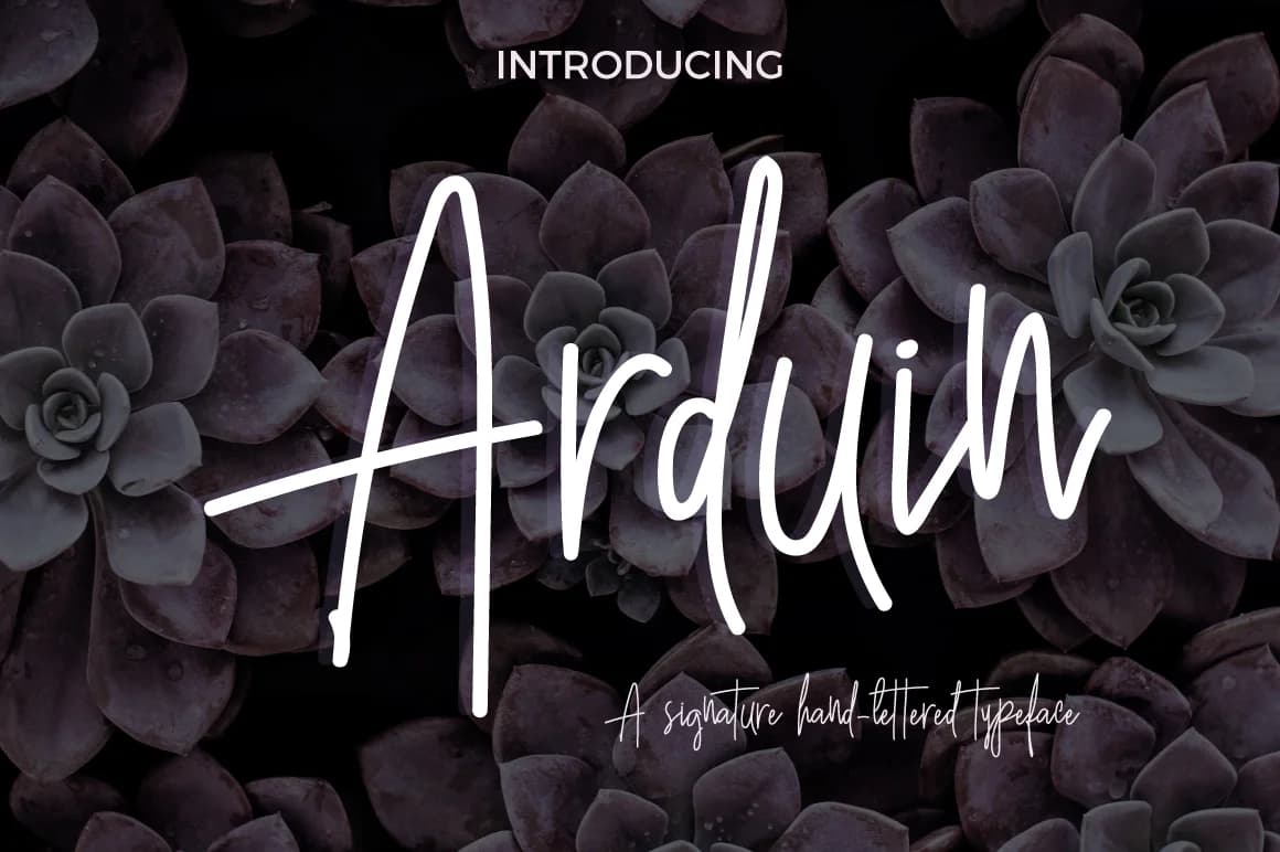 Arduin Font by paramajandesign — Script Handwritten Font — preview 1