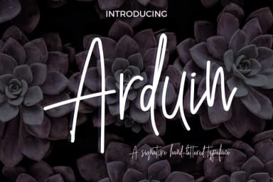 Arduin Font by paramajandesign — Script Handwritten Font — thumbnail 1