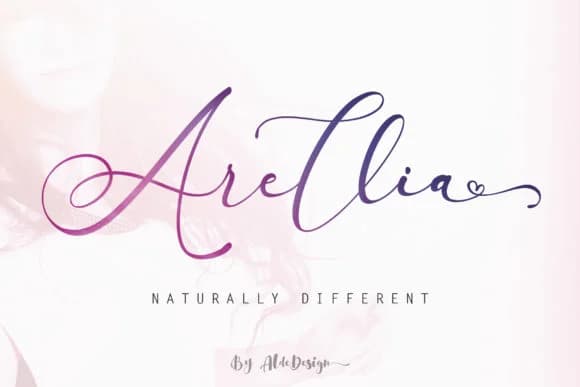 Arellia Font by aldedesign — Script Handwritten Font