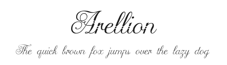 Arellion by Typesgal — Script Handwritten Font