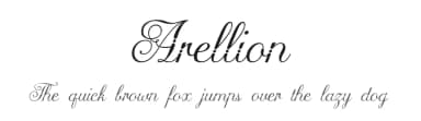 Arellion by Typesgal — Script Handwritten Font — thumbnail 1