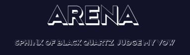 Arena by Vladimir Nikolic — Sans Serif Font — thumbnail 2