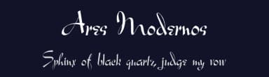 Ares Modernos by Intellecta Design — Script Handwritten Font — thumbnail 2