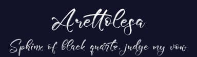 Arettolesa by Letterena Studios — Script Handwritten Font — thumbnail 2