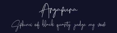 Argapura by Intuisi Creative — Script Handwritten Font — thumbnail 2