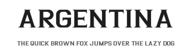 Argentina by Qbotype Fonts — Serif Font — thumbnail 1