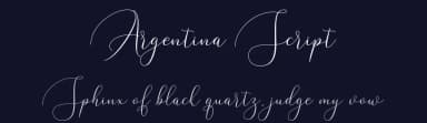 Argentina Script by Mega Type — Script Handwritten Font — thumbnail 2