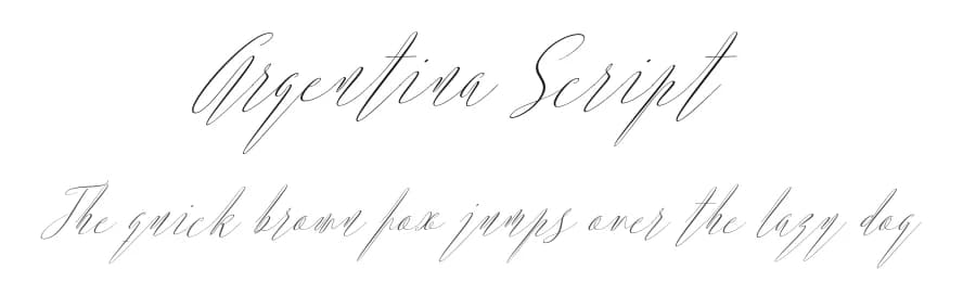 Argentina Script by Royaltype — Script Handwritten Font
