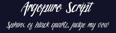 Argopuro Script by Fontruly — Script Handwritten Font — thumbnail 2