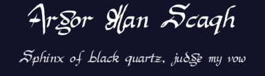 Argor Man Scaqh by Argor — Script Handwritten Font — thumbnail 2