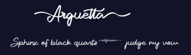 Arguetta by setyaisiam _type — Script Handwritten Font — thumbnail 2
