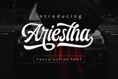 Ariestha Script Font by Arterfak Project — Script Handwritten Font — thumbnail 1
