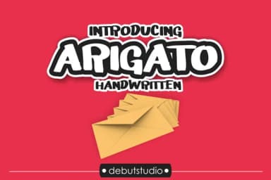 Arigato Font by Debut Studio — Script Handwritten Font — thumbnail 1