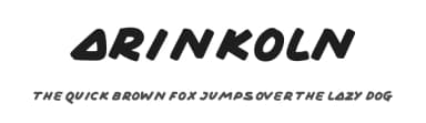 Arinkoln by Letterhend Studio — Script Handwritten Font — thumbnail 1