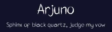 Arjuno by Rochart Studio — Script Handwritten Font — thumbnail 2