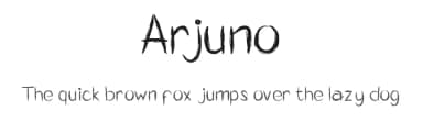Arjuno by Rochart Studio — Script Handwritten Font — thumbnail 1